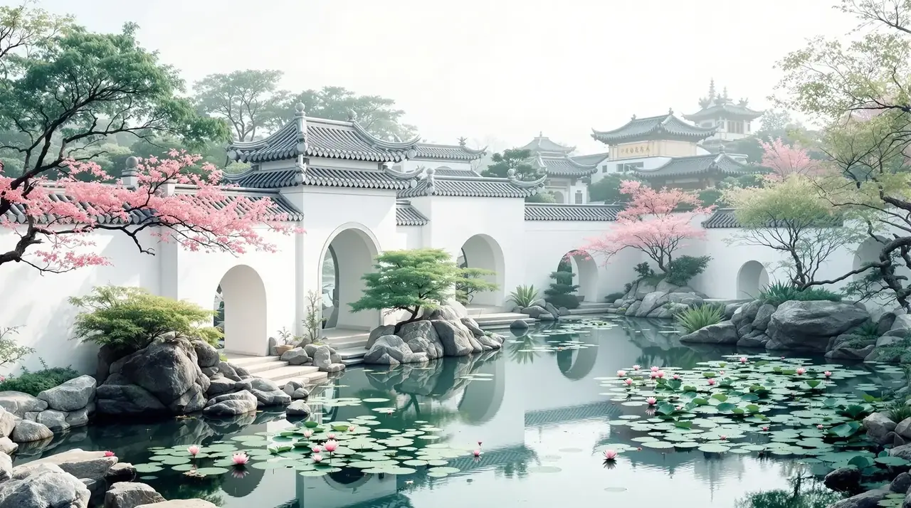 苏州园林四时
